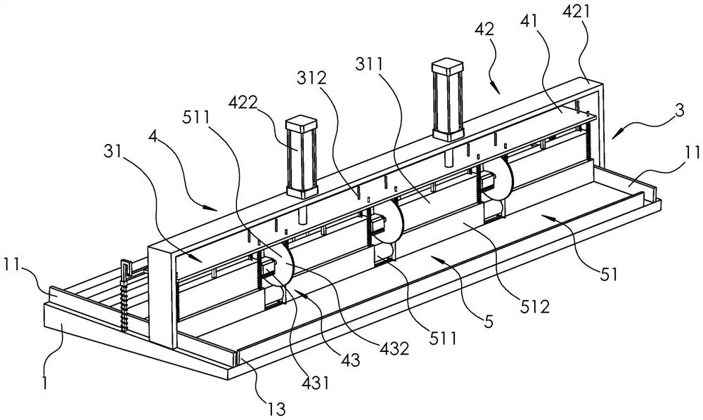 Machining device for hydraulic cylinder body