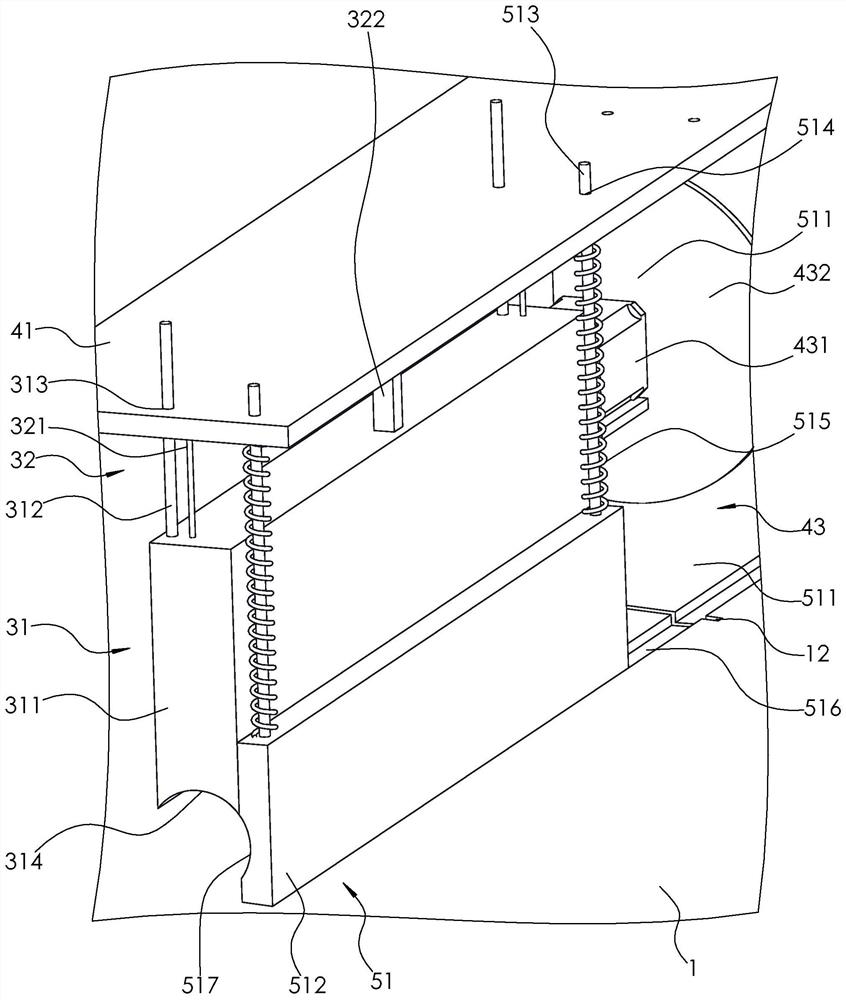 Machining device for hydraulic cylinder body