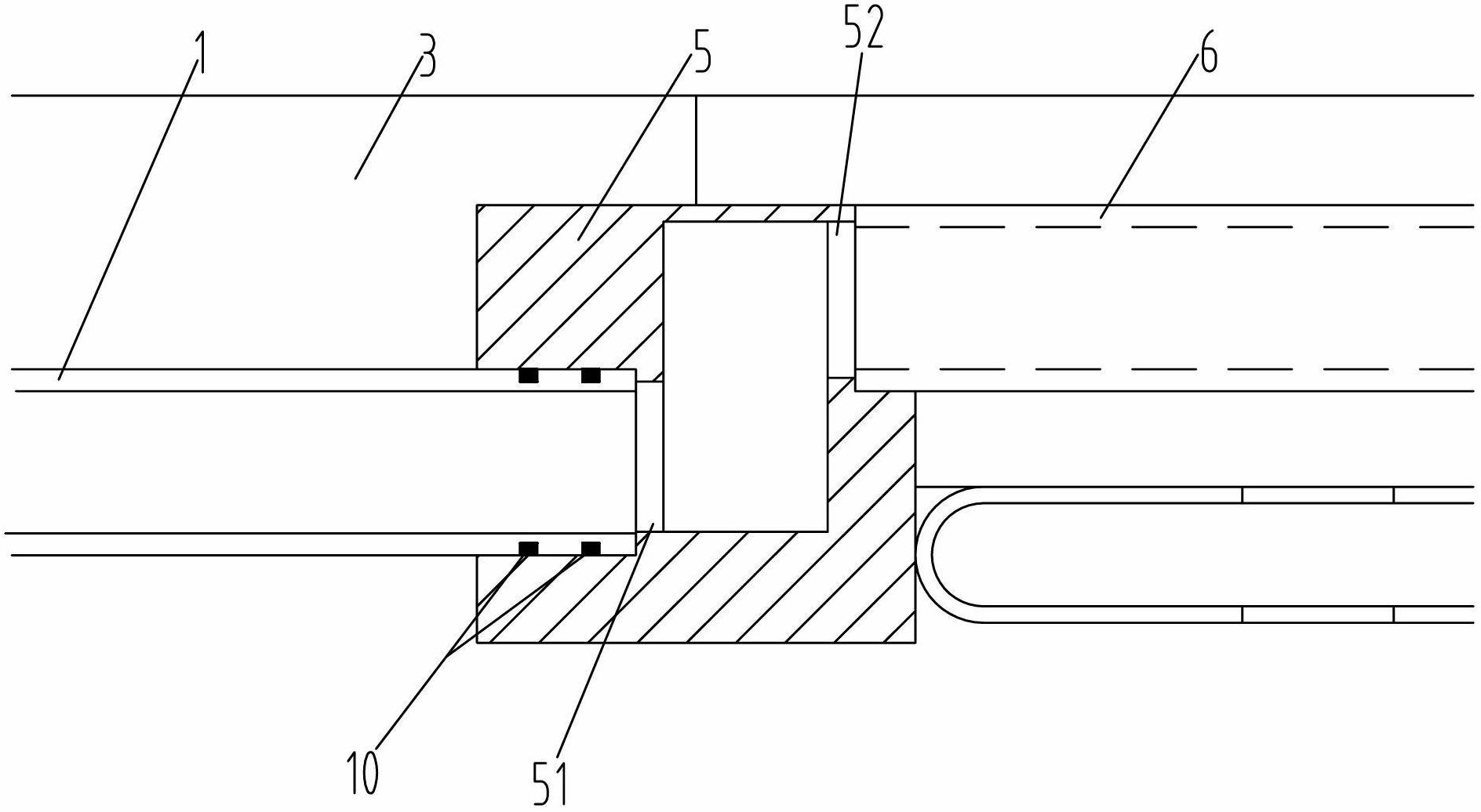 Shield machine synchronous grouting pipeline system and shield machine with same