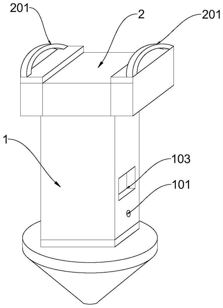 Sampling and preliminary detection integrated soil detection device