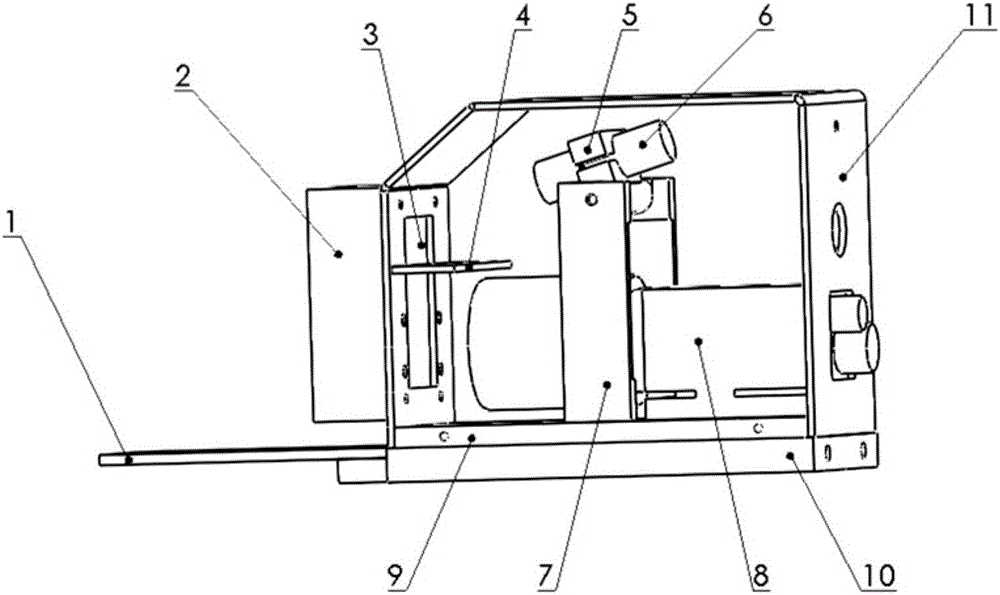 Welding joint self-adaptive welding light chopper