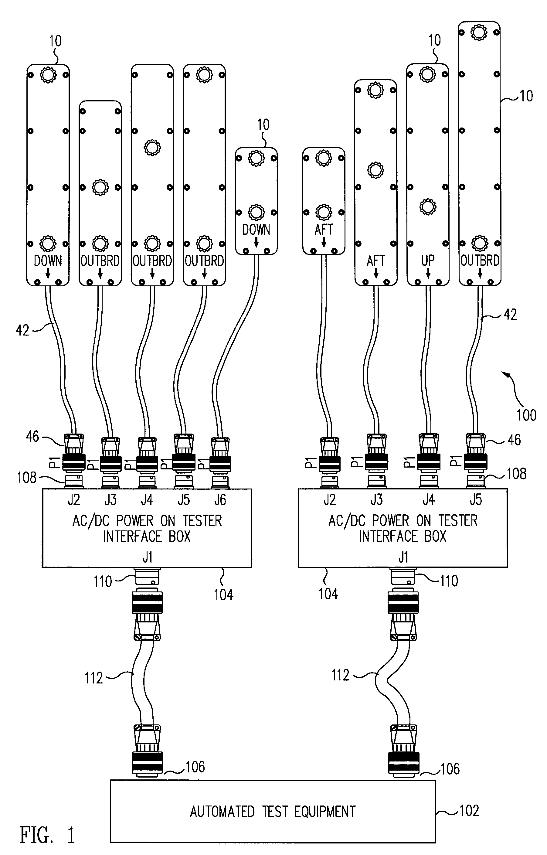 Terminal strip contacting adapter