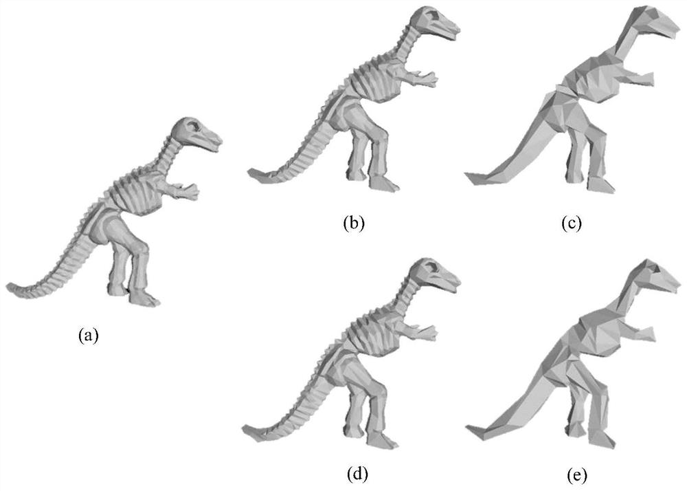 A Mesh Simplification Method Considering Area and Normal Vector for Unsmooth Surface