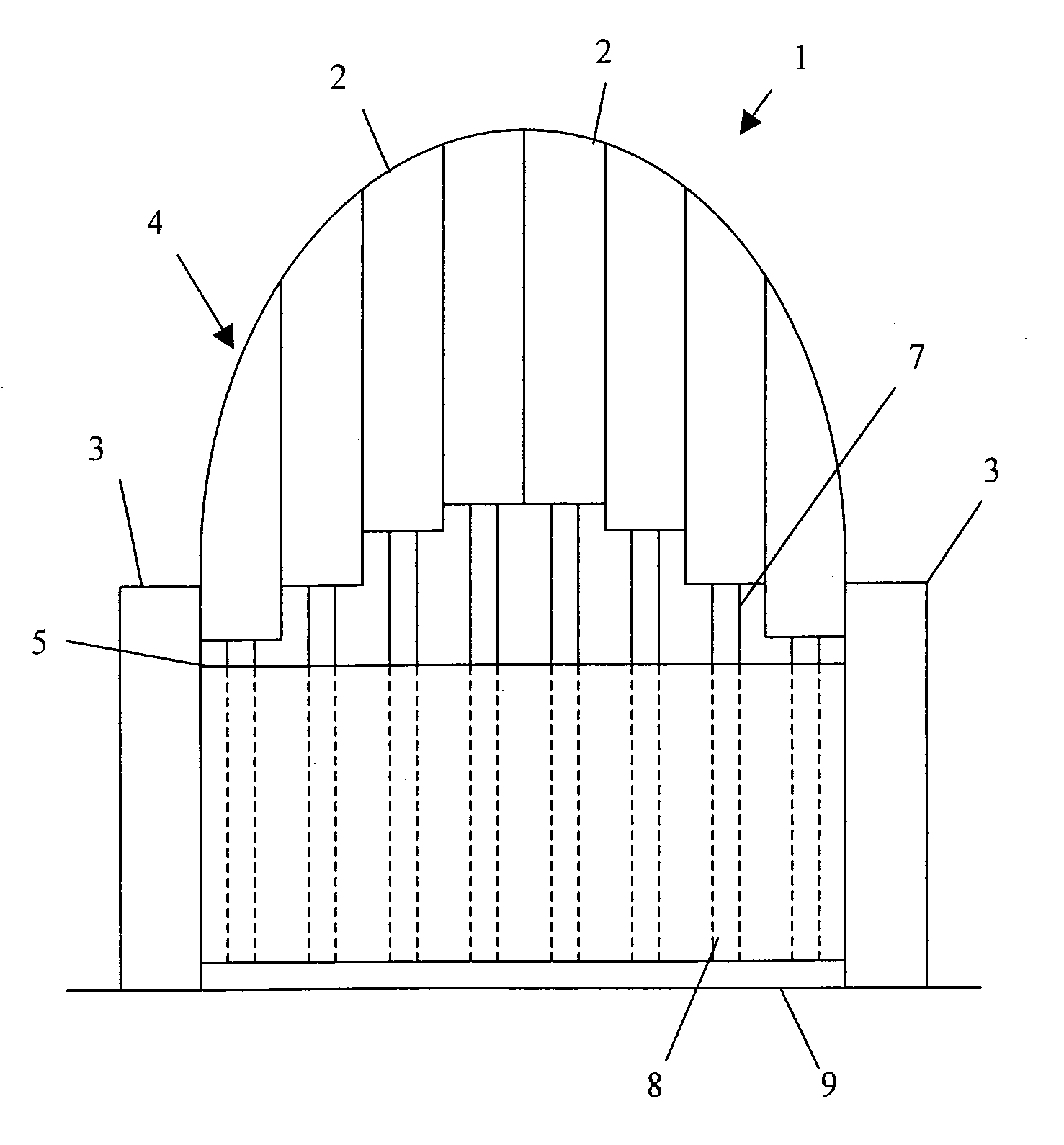 Tooling System With Array of Height Adjustable Elements