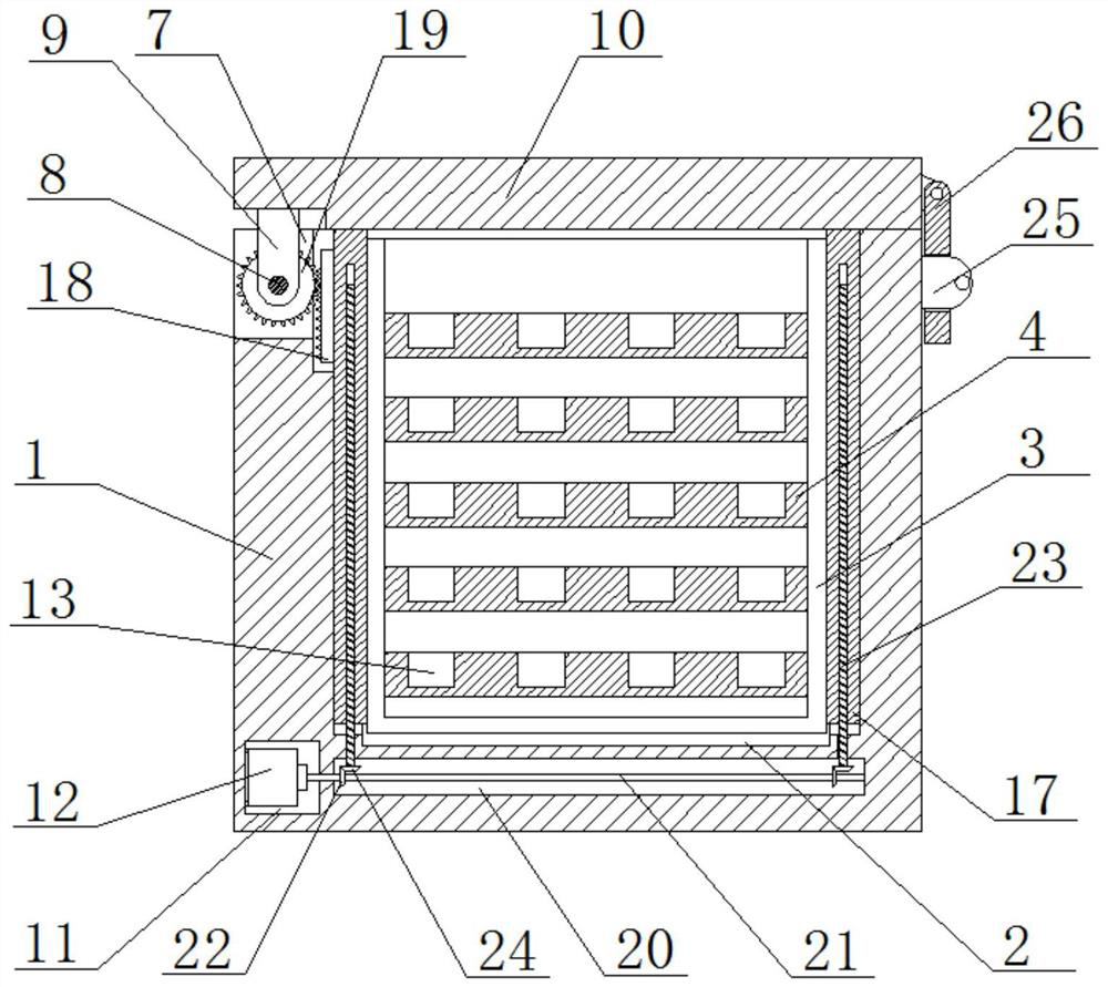 Bulk cargo turnover box for medical cold chain transportation