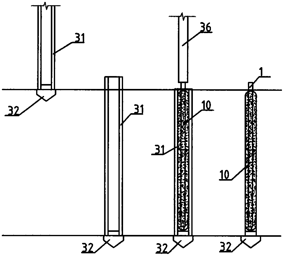 Dialysis device for managing soil pollution