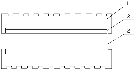 A hollow foam shaft and its processing technology