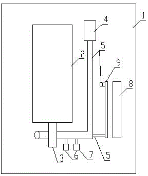 Hydraulic device for miniature numerical control machine tool
