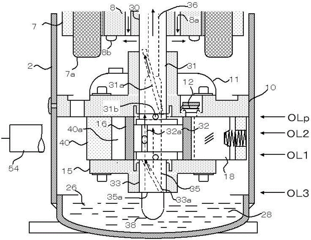 Rotary compressor and refrigeration device with same