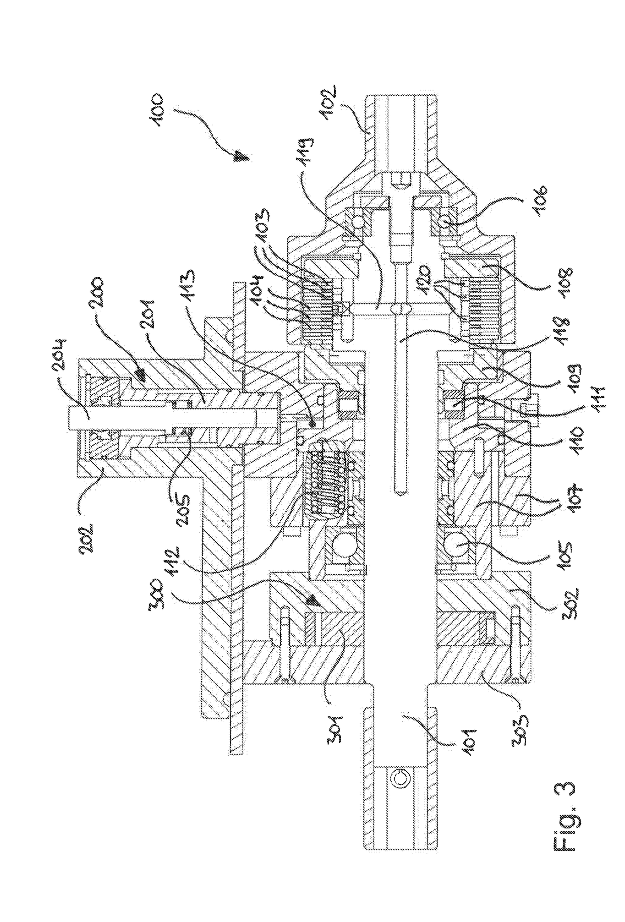 Distributor with at least two distributor disks with variable speed