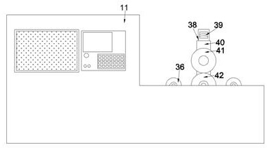 Coiled plate processing production line