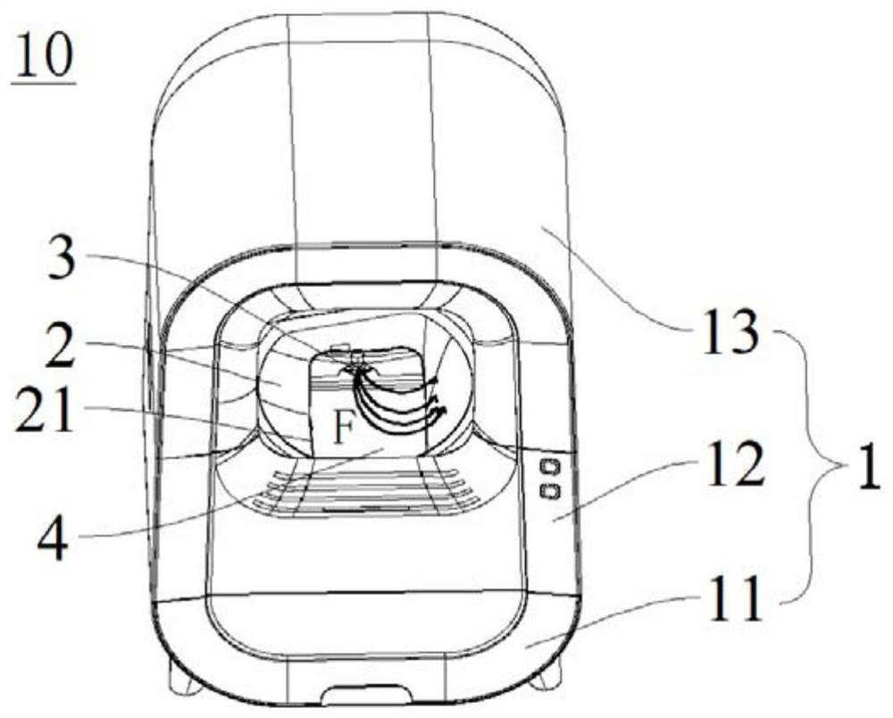 Cat litter basin and odor removal control method thereof