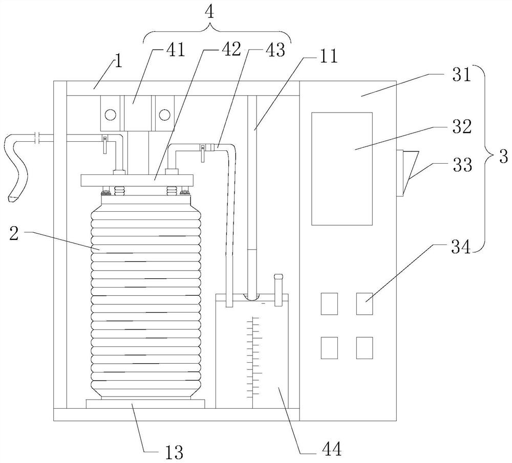 Automatic exhaust type gastrointestinal decompression equipment for digestive department