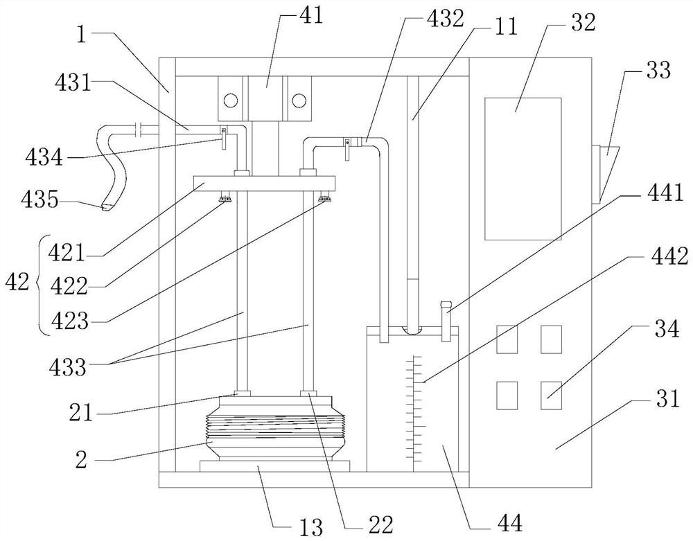 Automatic exhaust type gastrointestinal decompression equipment for digestive department