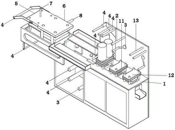 Damp-proof moisture-retention cigarette package structure and production equipment thereof