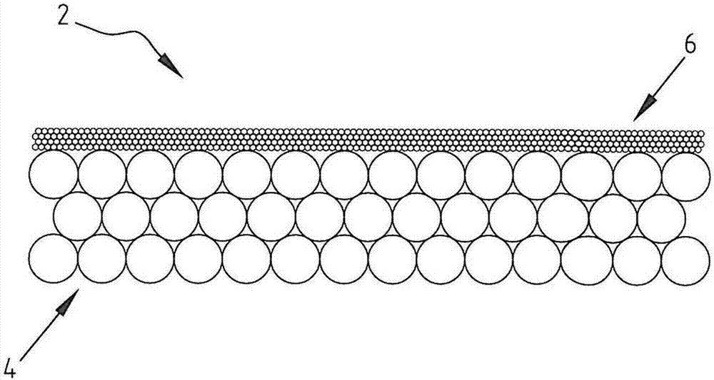 Method for producing a membrane and such membrane