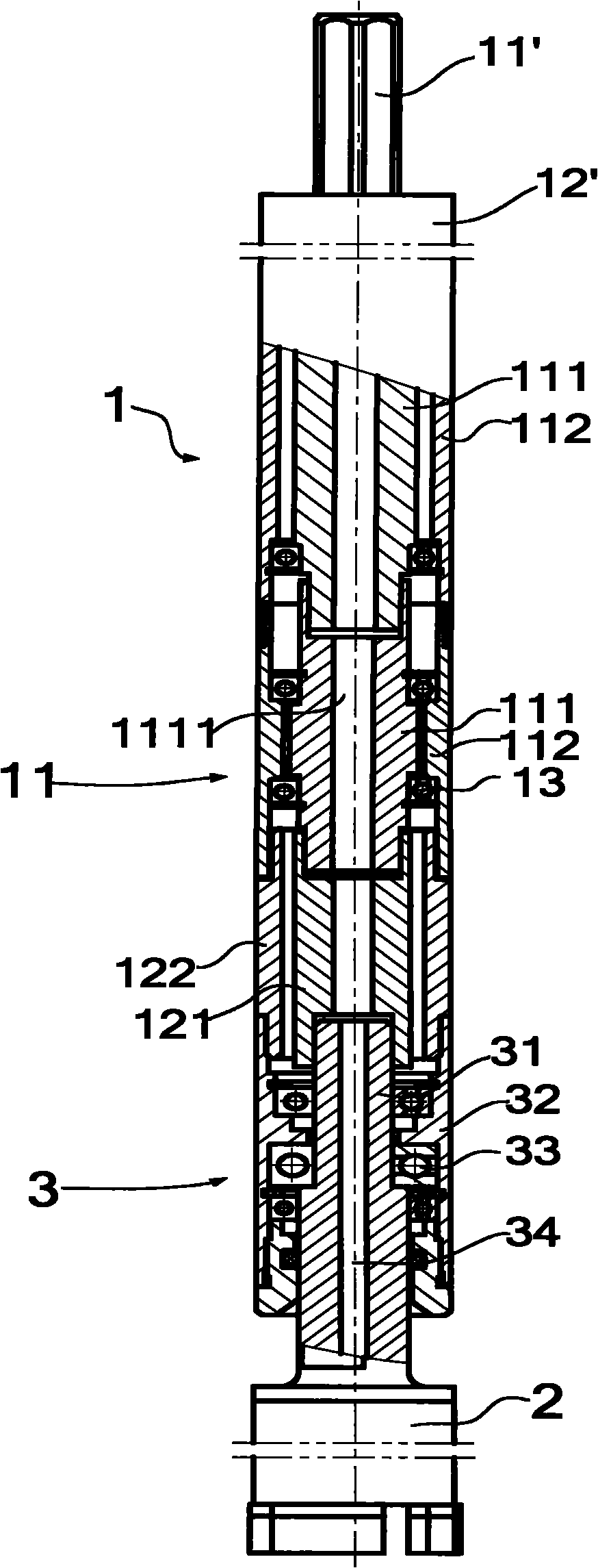 Combined drilling tool