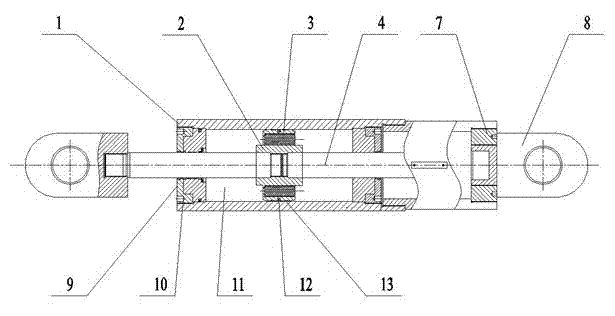 Sleeved viscous damper capable of damping variable parameters and design method thereof