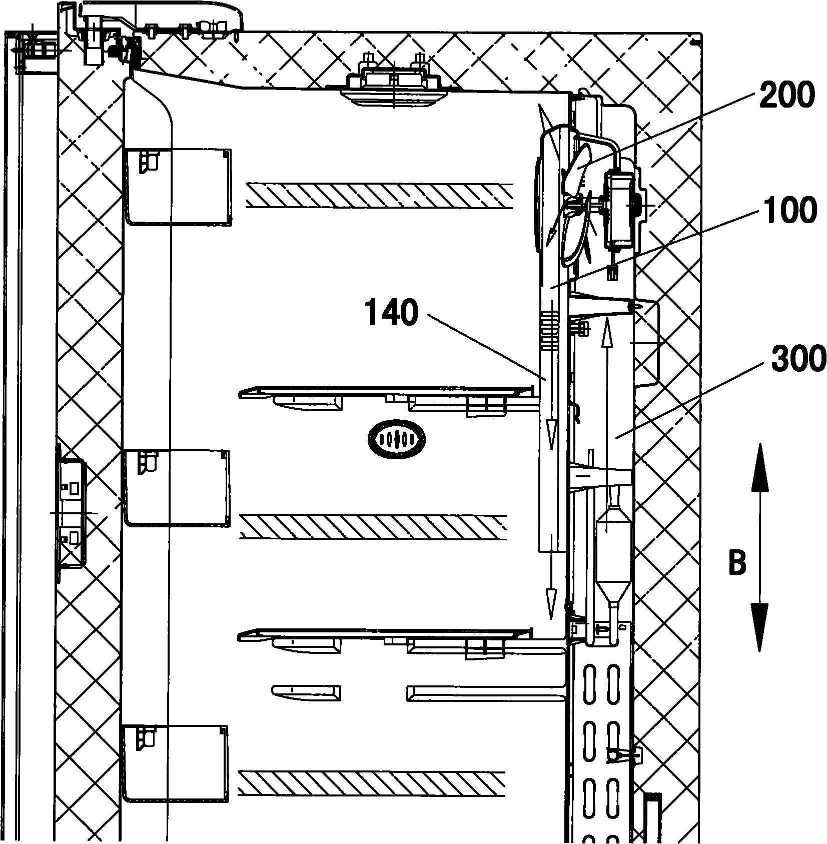 Air-out cover and refrigerator with same