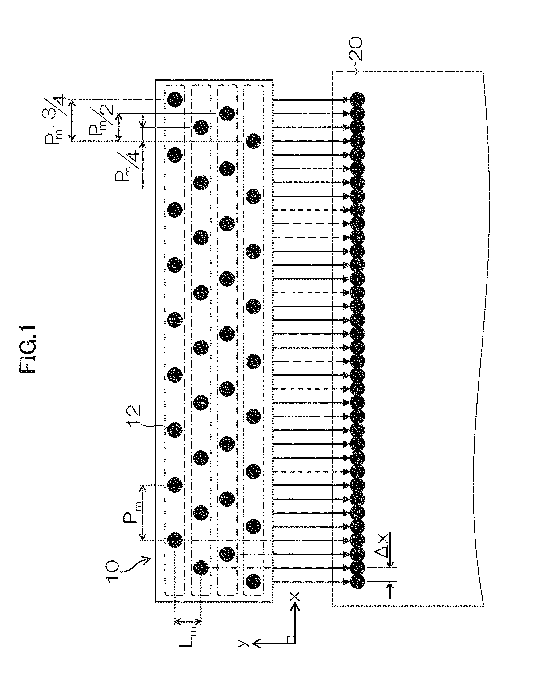 Method of printing test pattern and inkjet recording apparatus