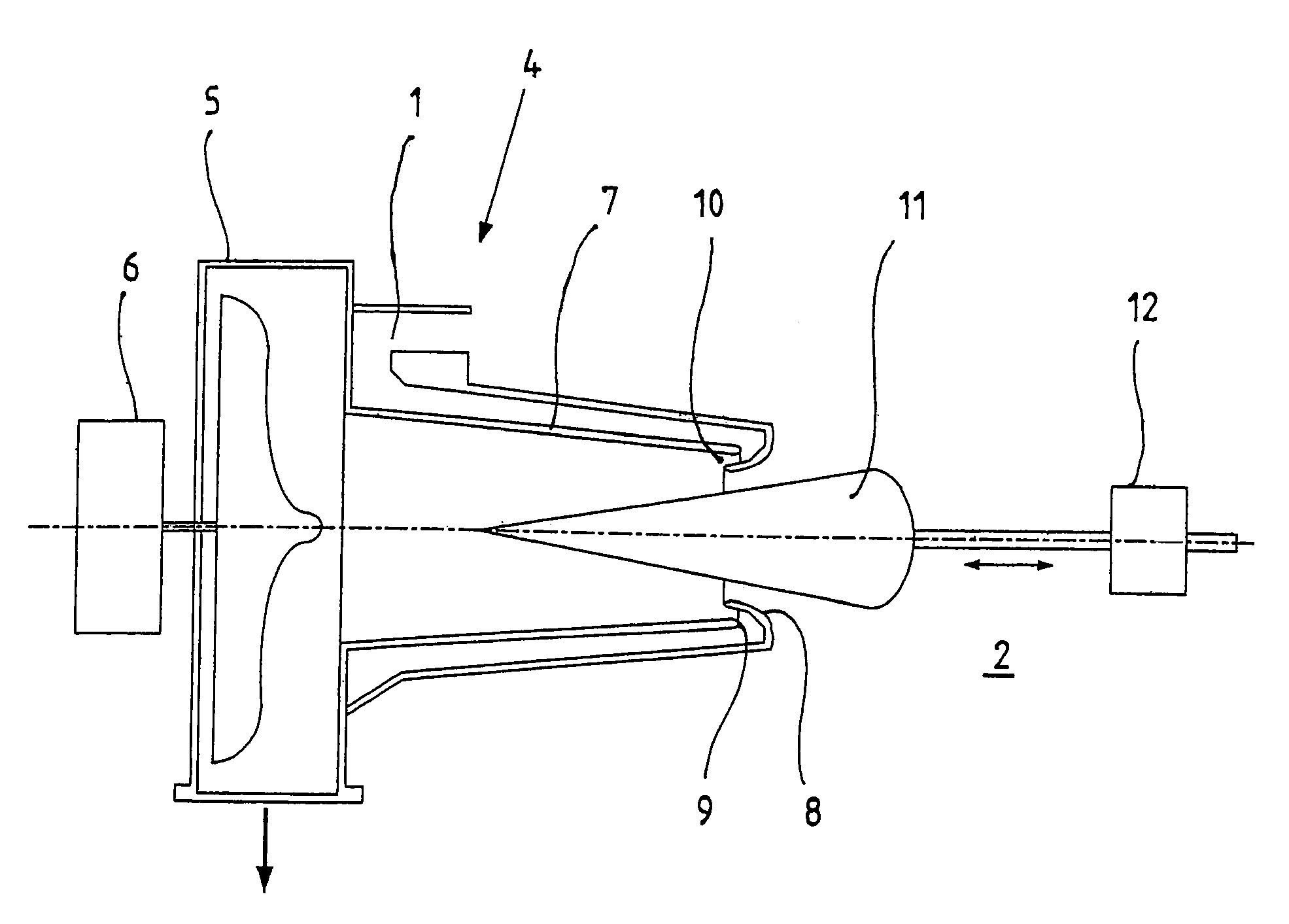 Apparatus for regulating the gas/air ration for a pre-mixing combustion device