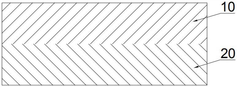 Spiral nanofiber reinforced composite rubber pad