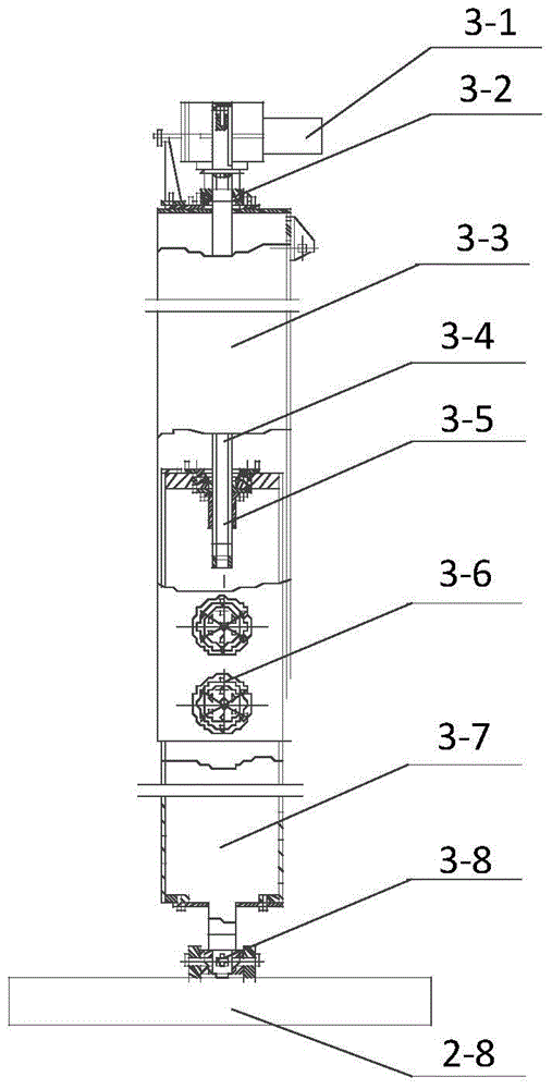 Universal solar wing deployment frame for satellites with automatic horizontal adjustment