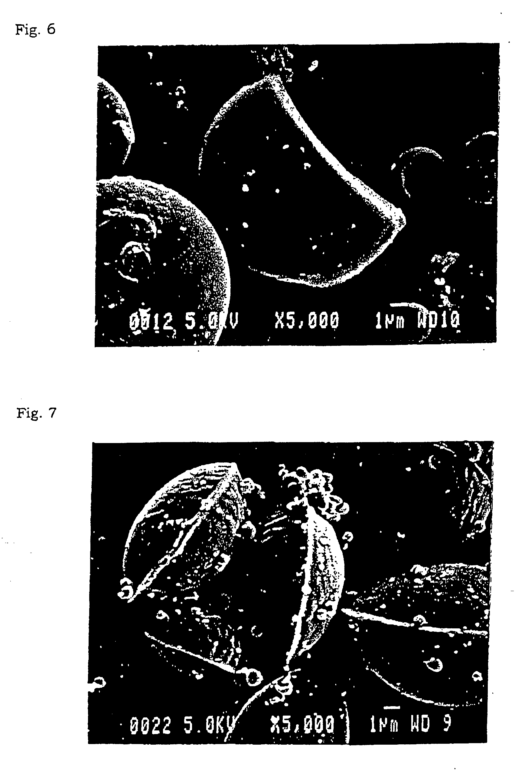 Resin particles and process for producing the same