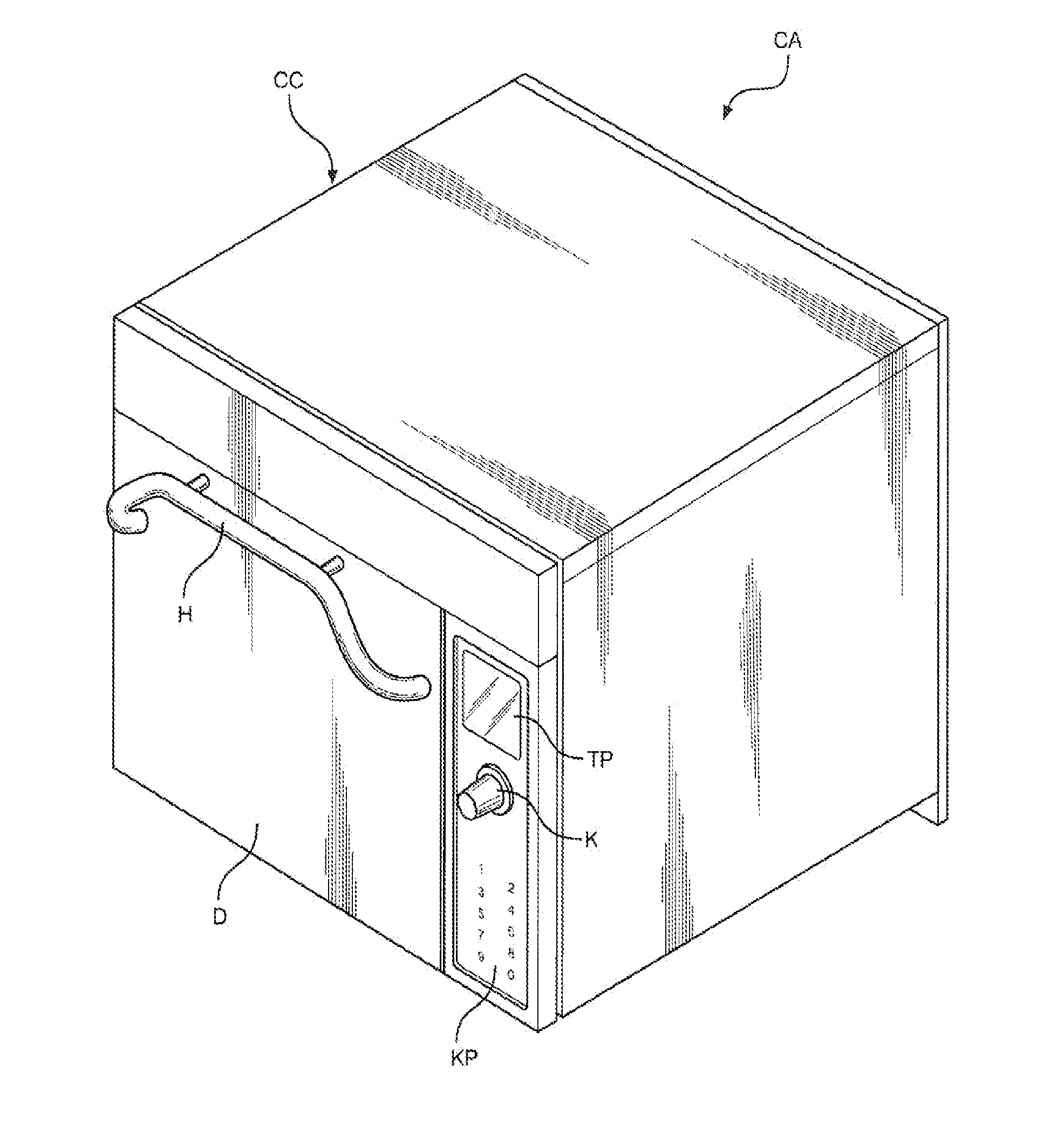 Air Circuit for Cooking Appliance Including Combination Heating System