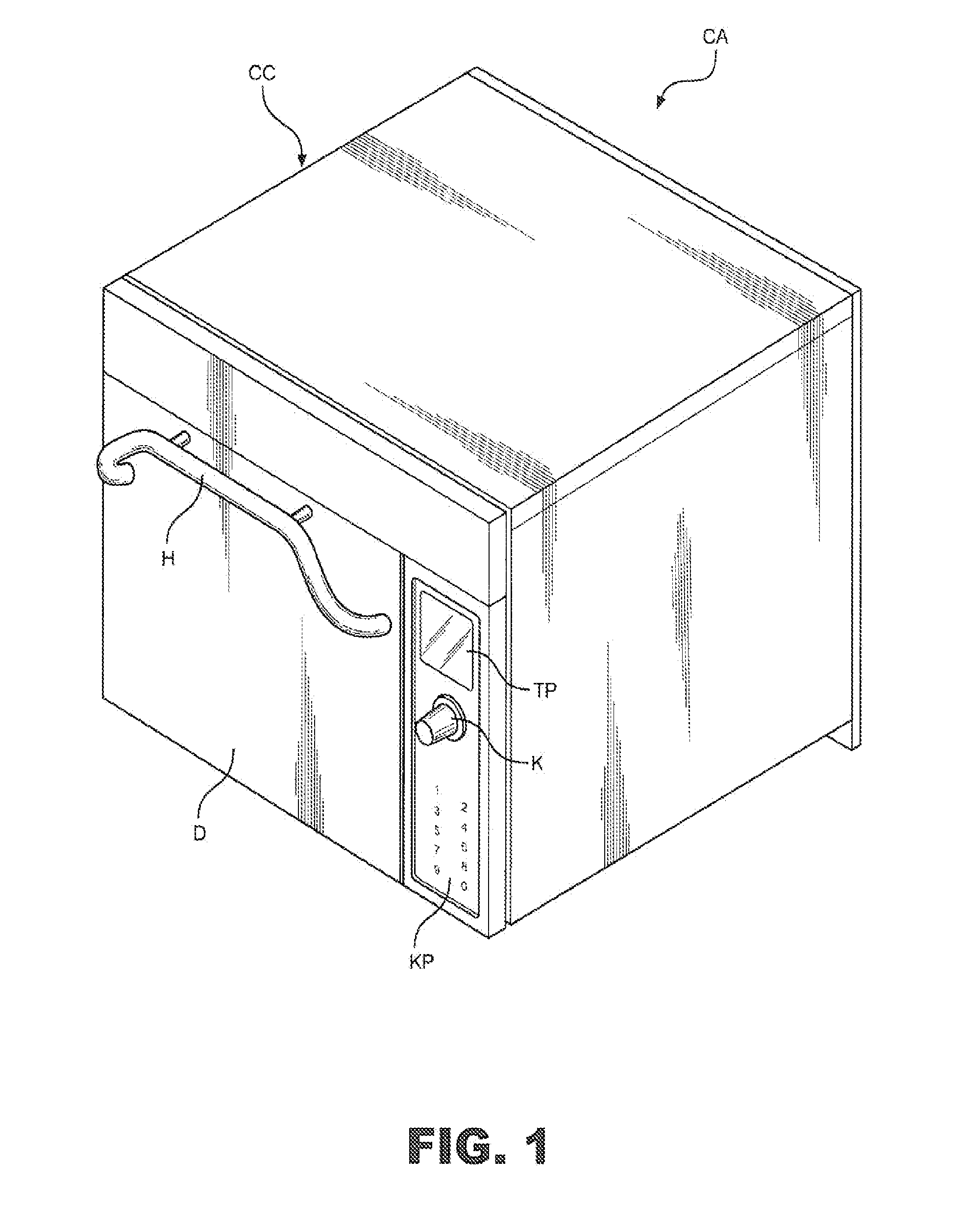 Air Circuit for Cooking Appliance Including Combination Heating System