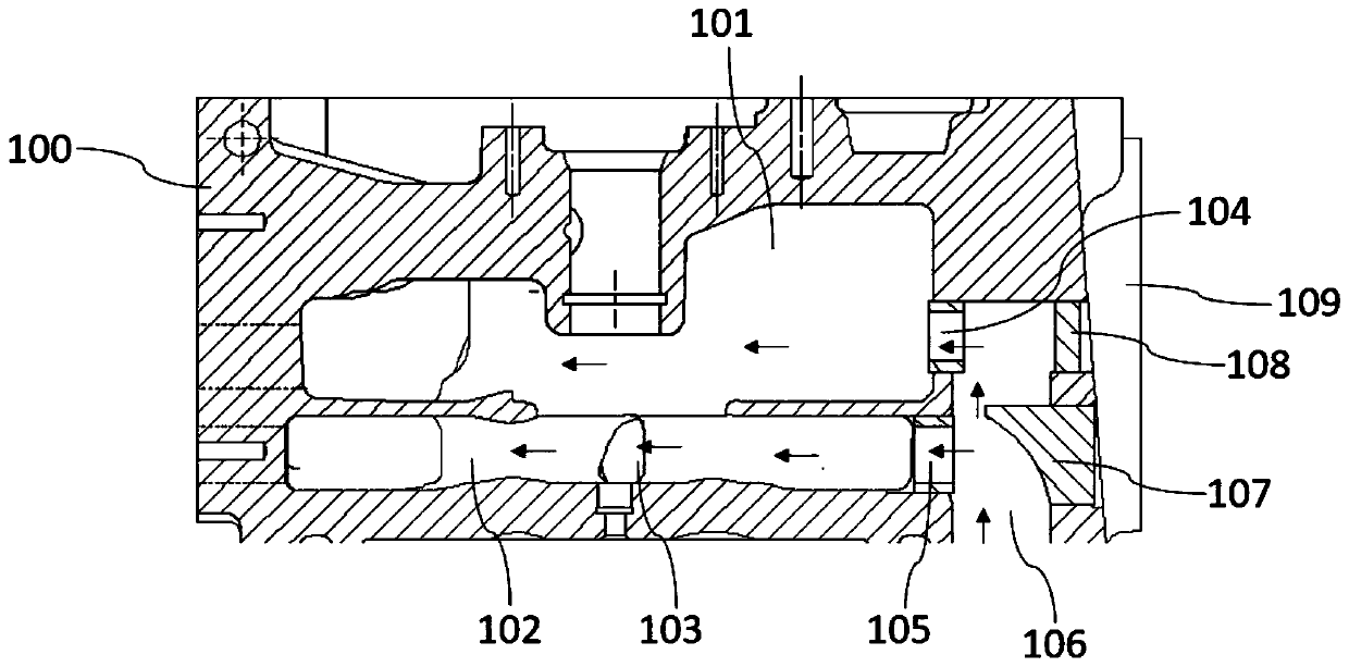 Cooling structure of cylinder head