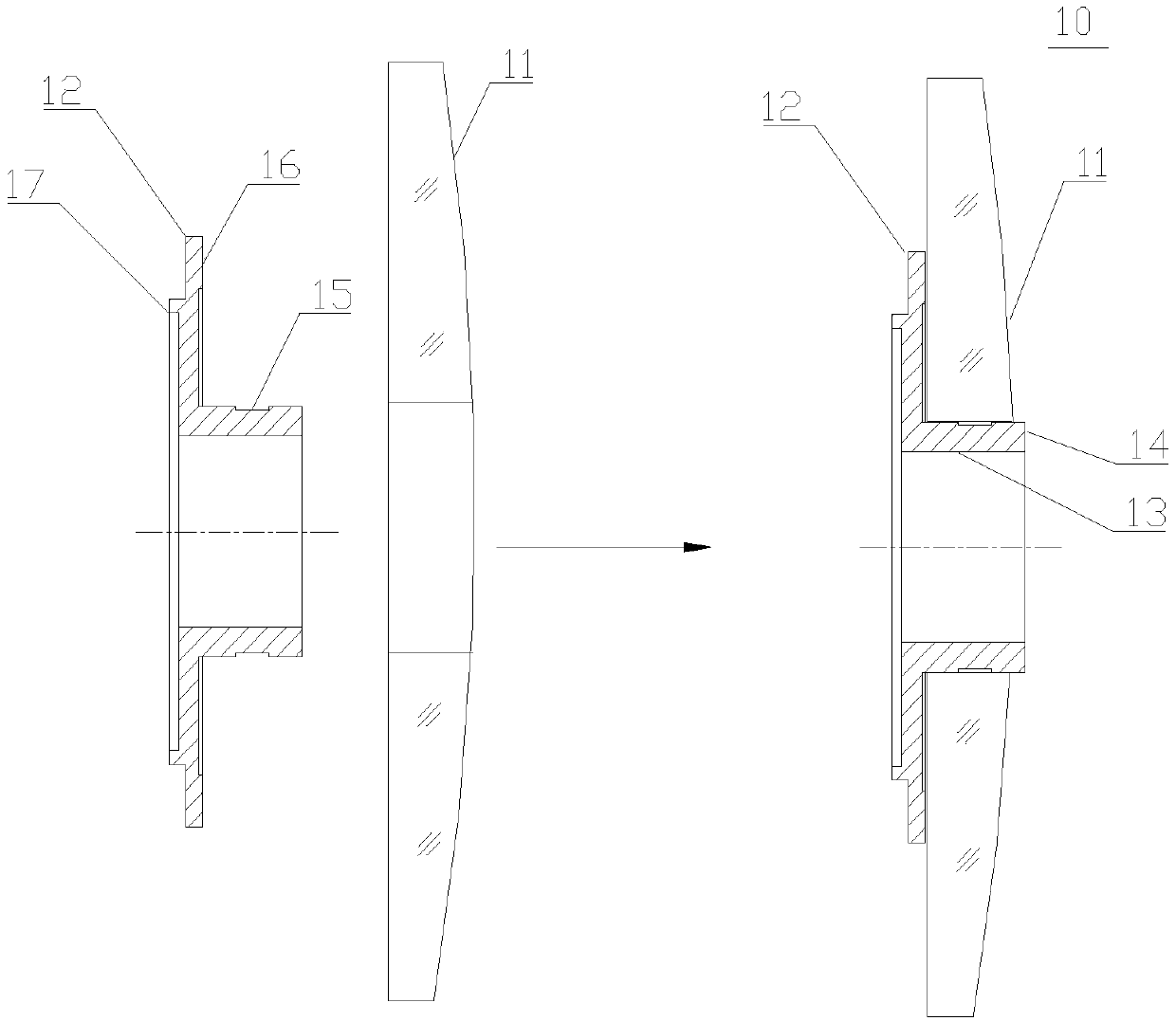 Optical component debugging method and tool based on infrared imaging