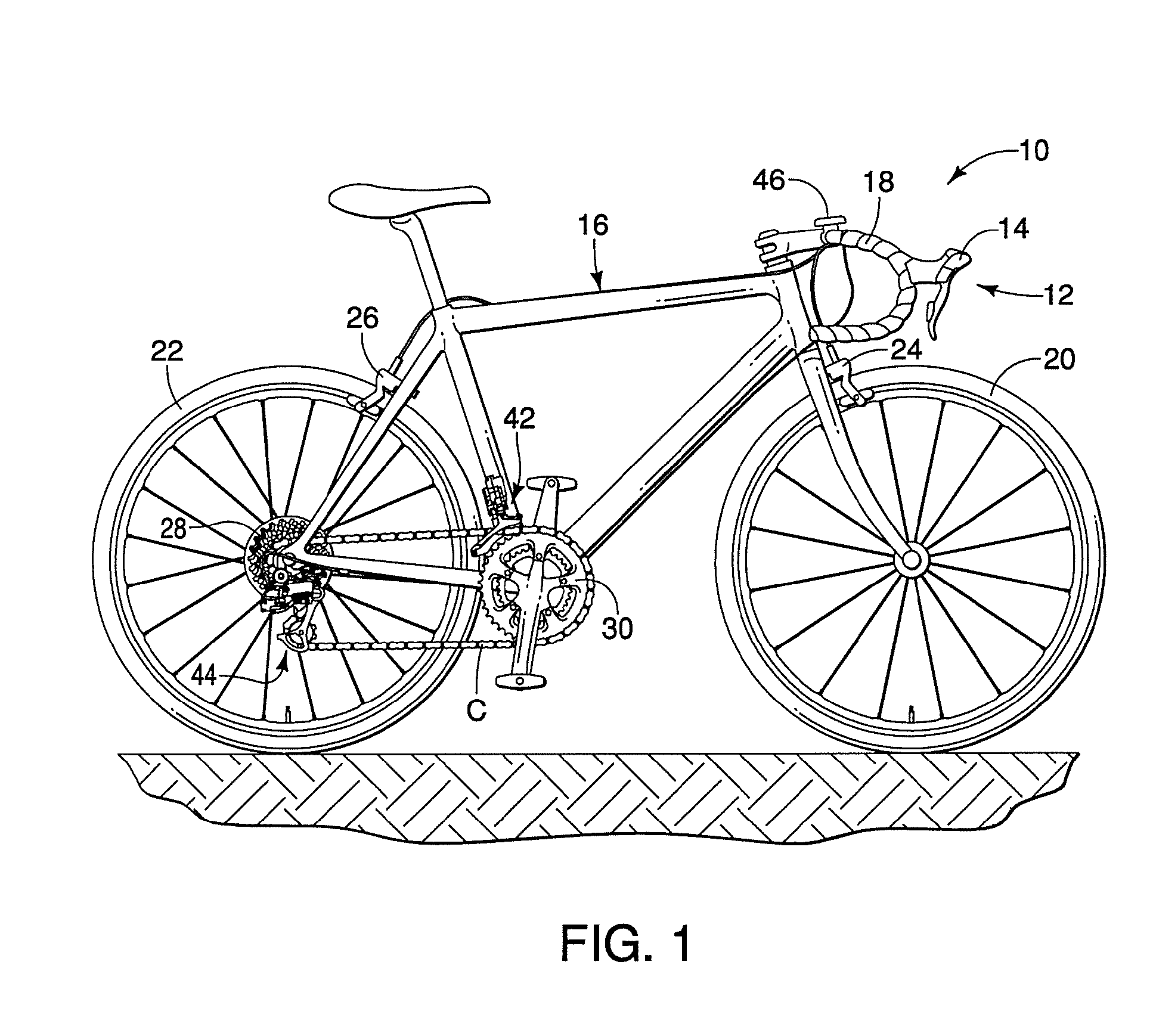 Wireless bicycle communication device