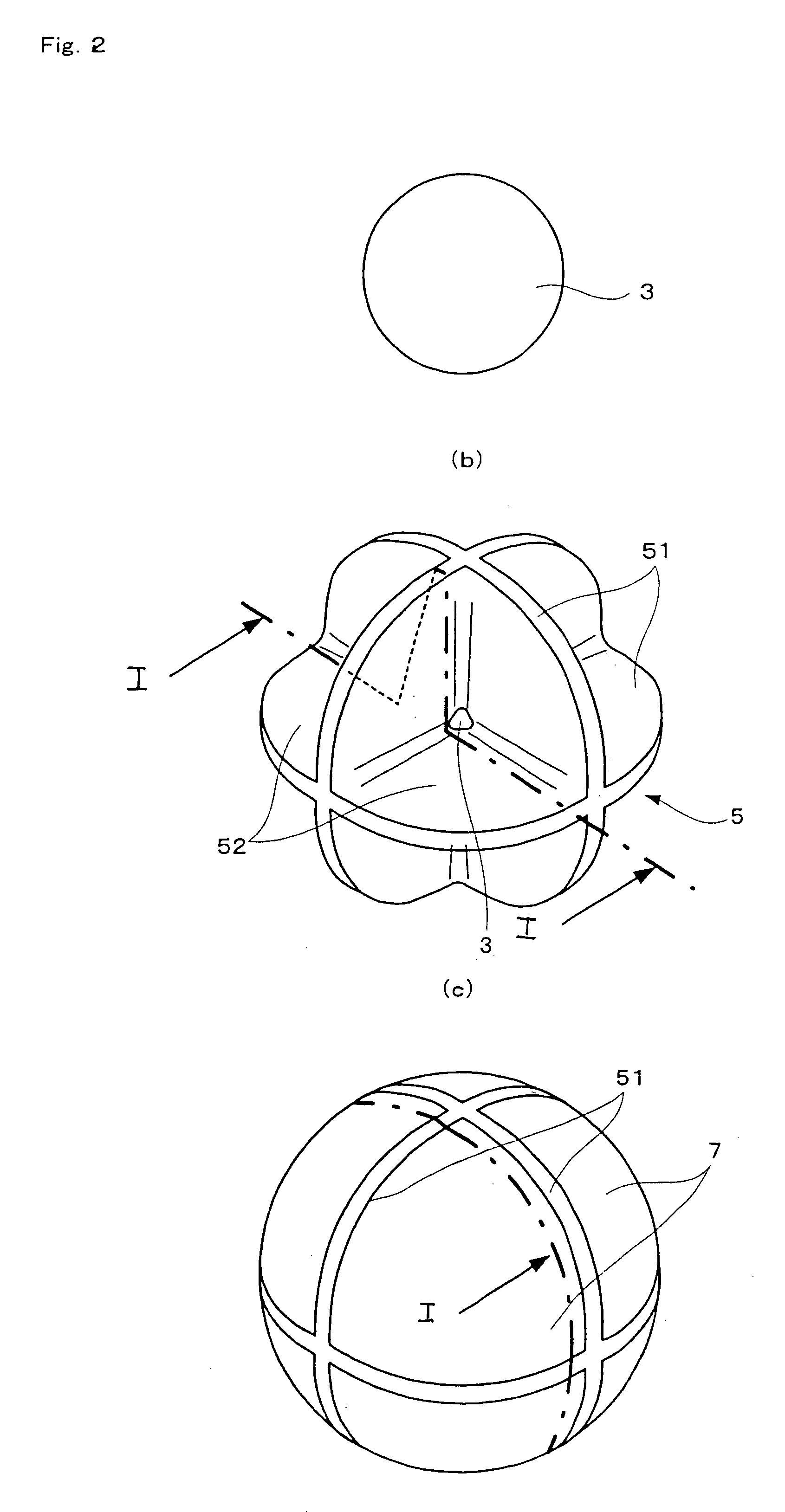 Multi-piece golf ball, manufacturing method thereof and mold for manufacturing the same