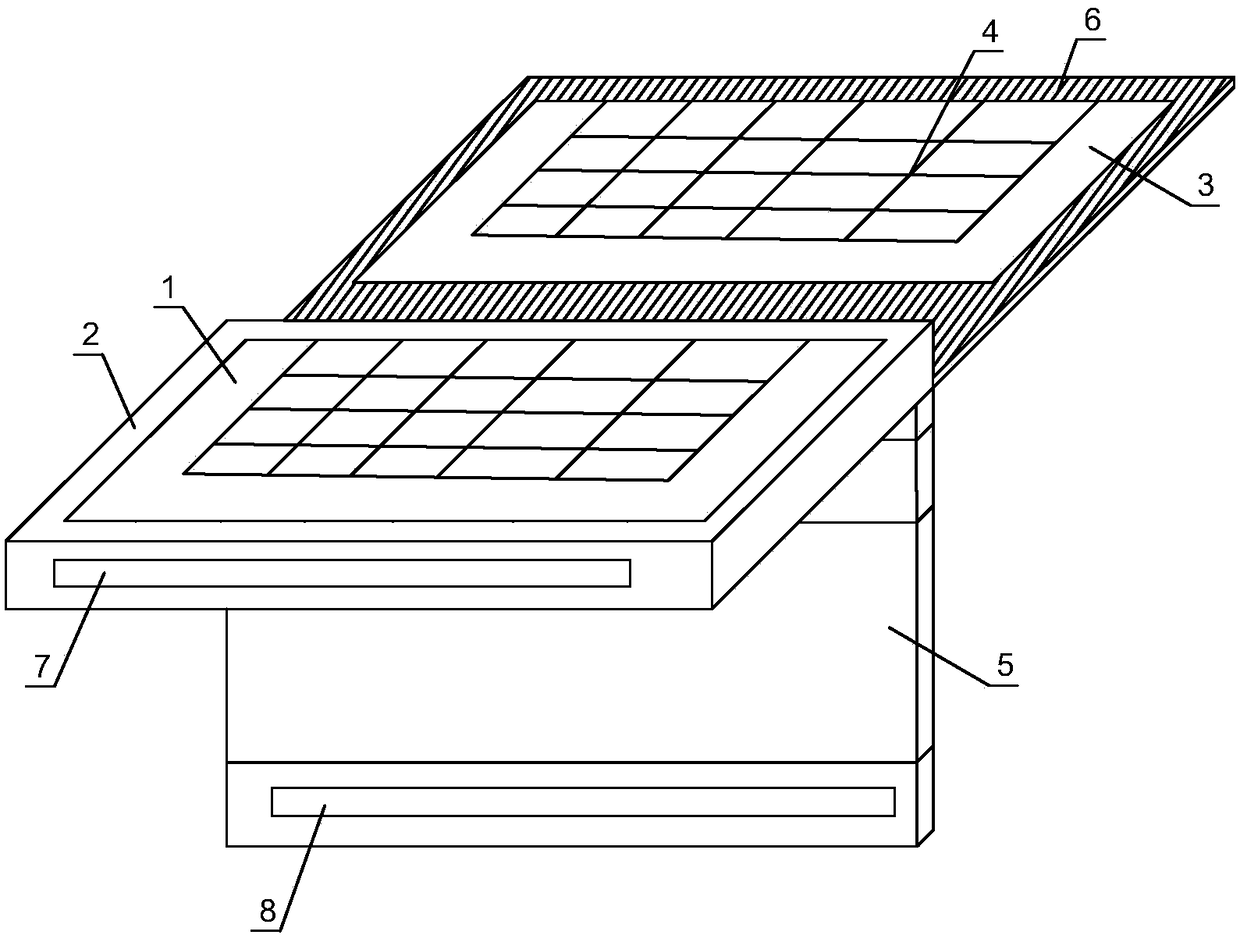 Keyboard with key protection function