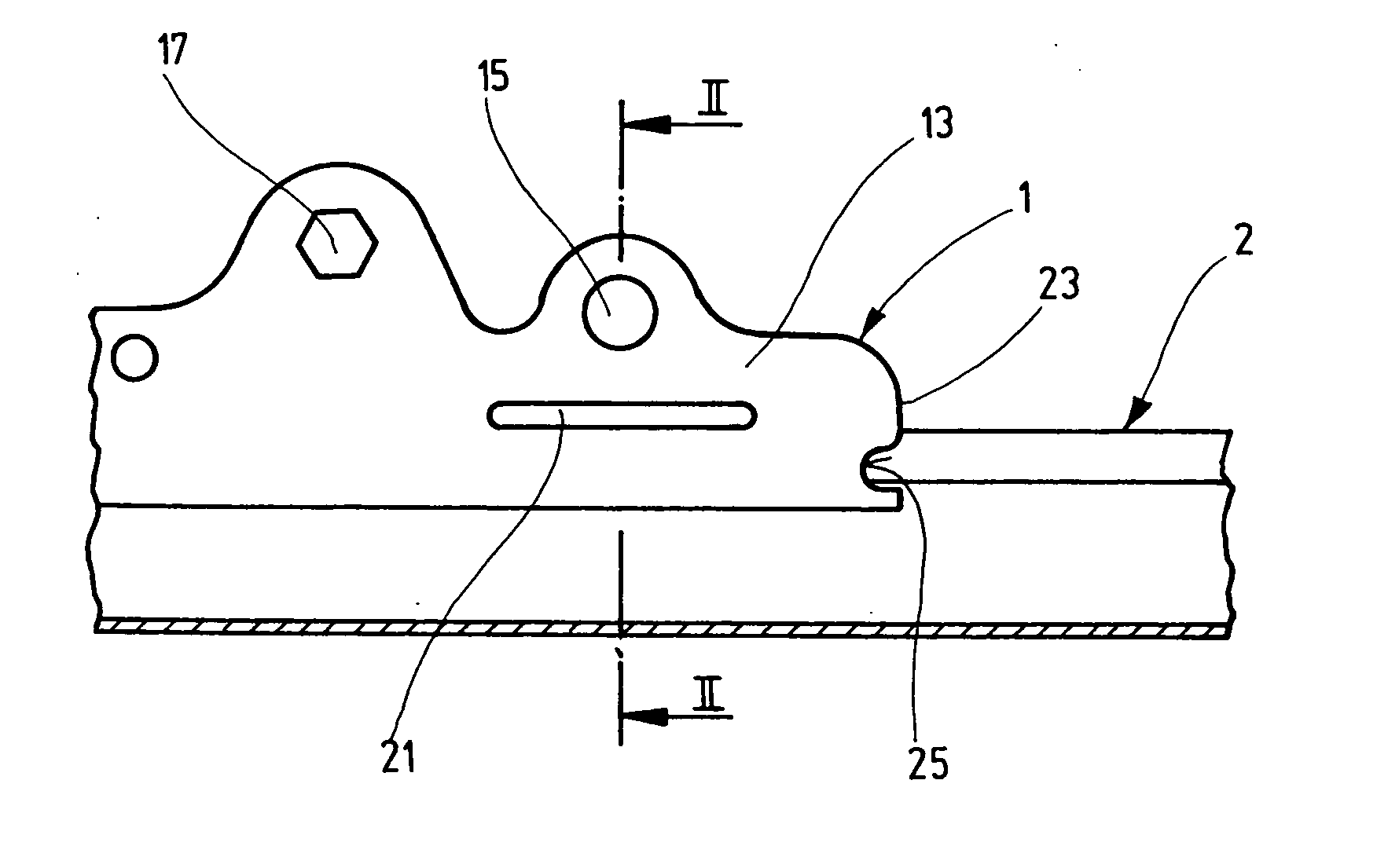 Pair of seat rails for a vehicle seat