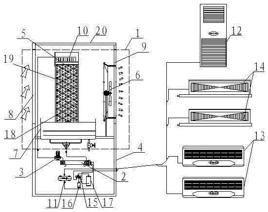 Ice source heat pump multi-connected unit