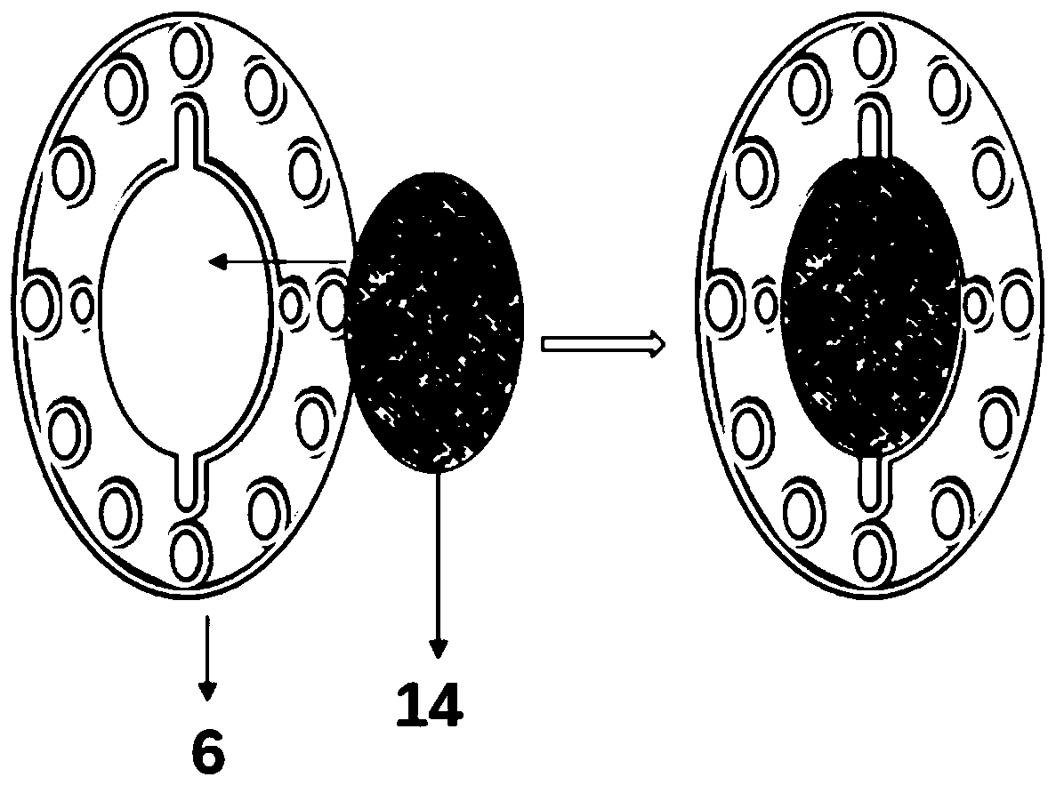 Electrolytic cell for preparing hydrogen-rich water