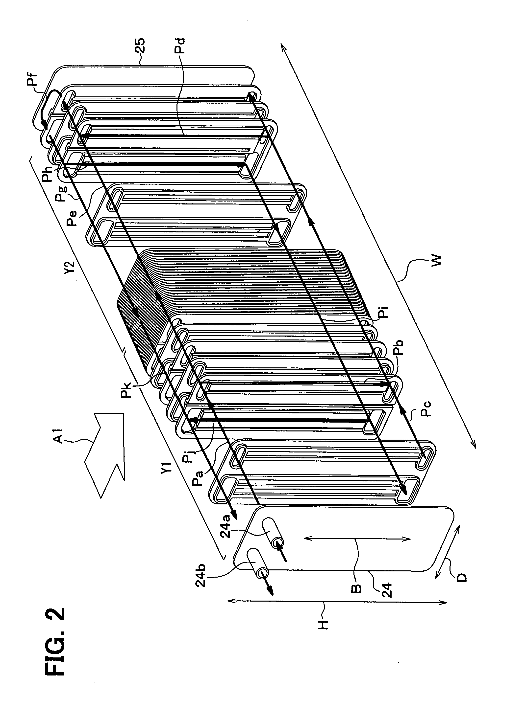 Cooling heat exchanger