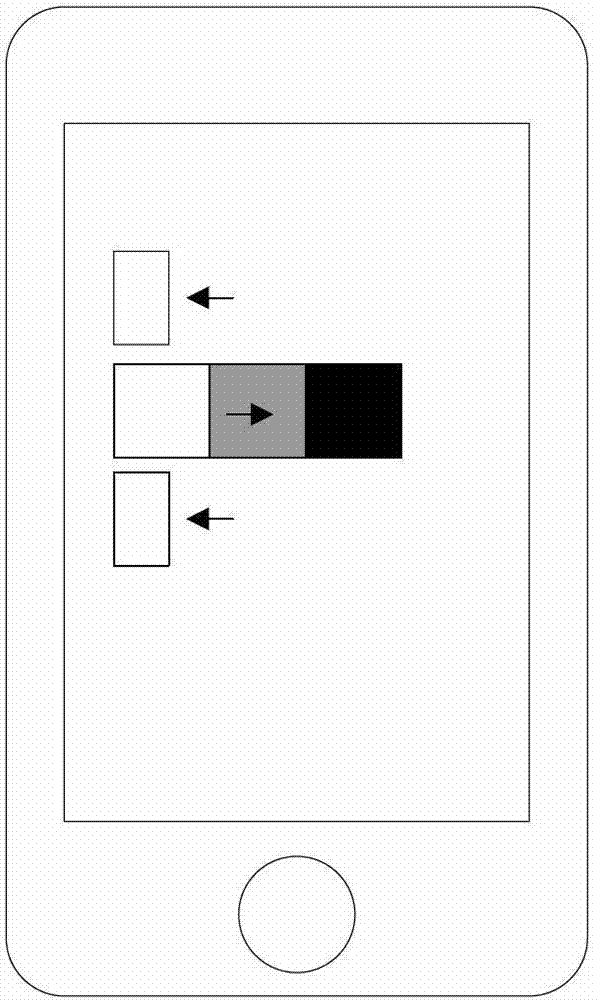 Method and equipment for unlocking menu by executing gesture on touch screen