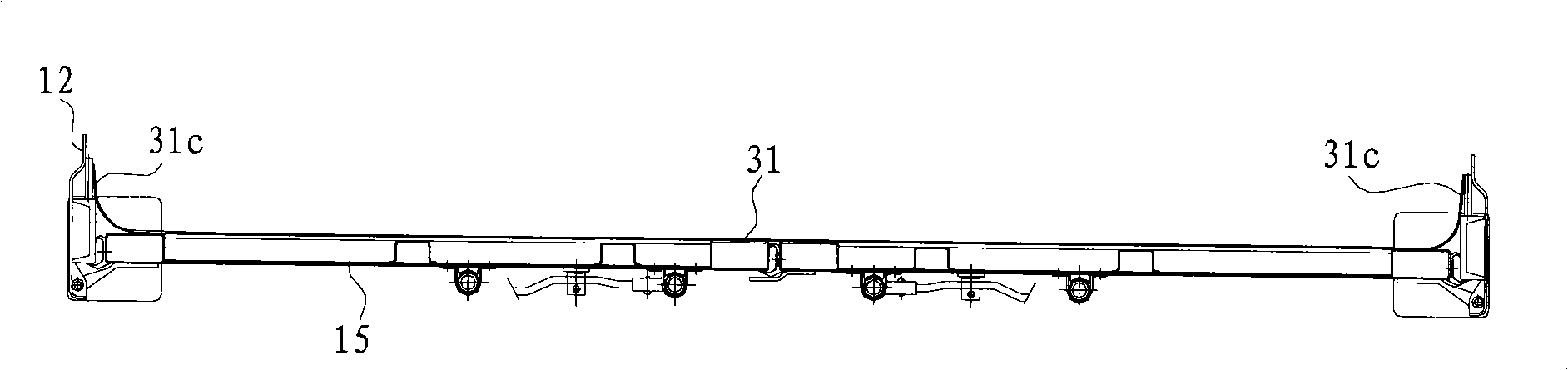 Dry and bulk cargo container and enhanced mechanism for gate end sealing