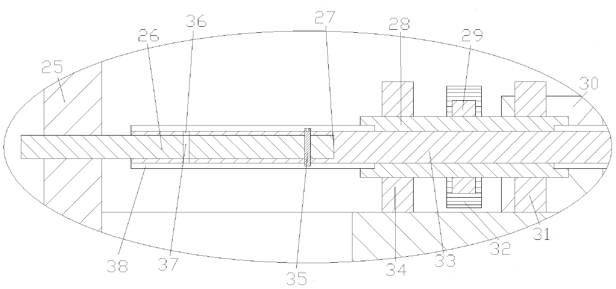 Adjustable hole groove symmetrical punching device and using method