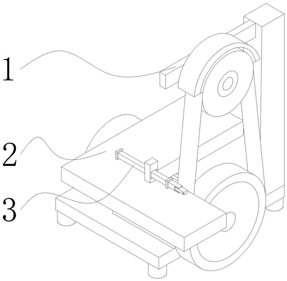 Metal surface polishing device