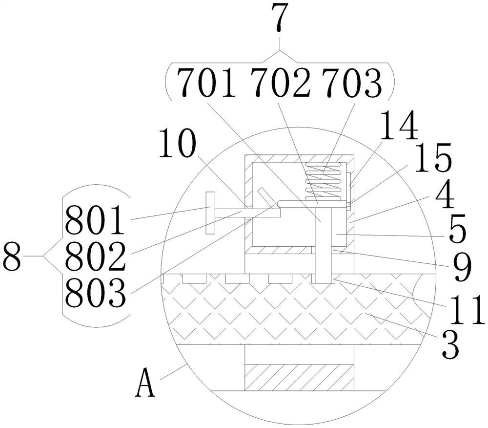 Metal surface polishing device