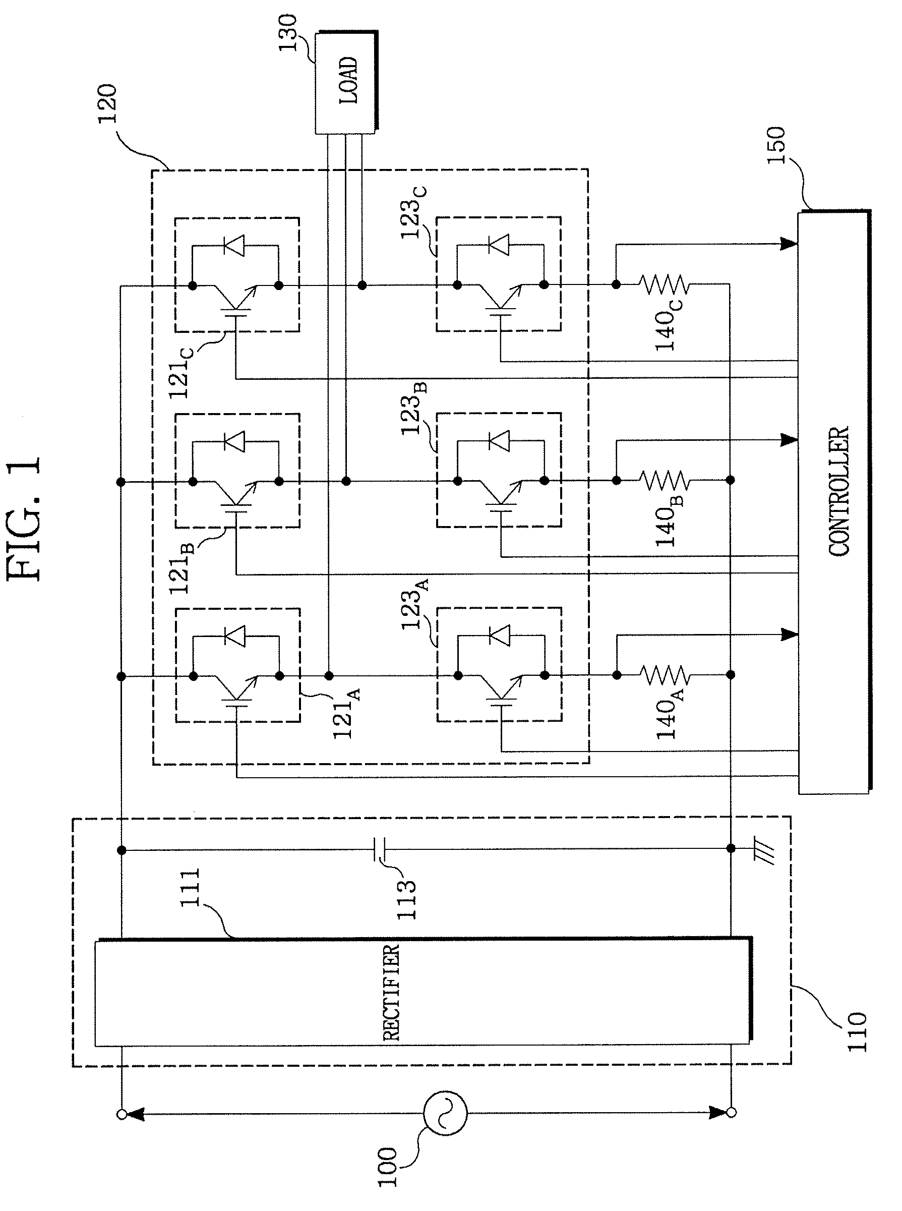 Apparatus and method for detecting phase currents of inverter