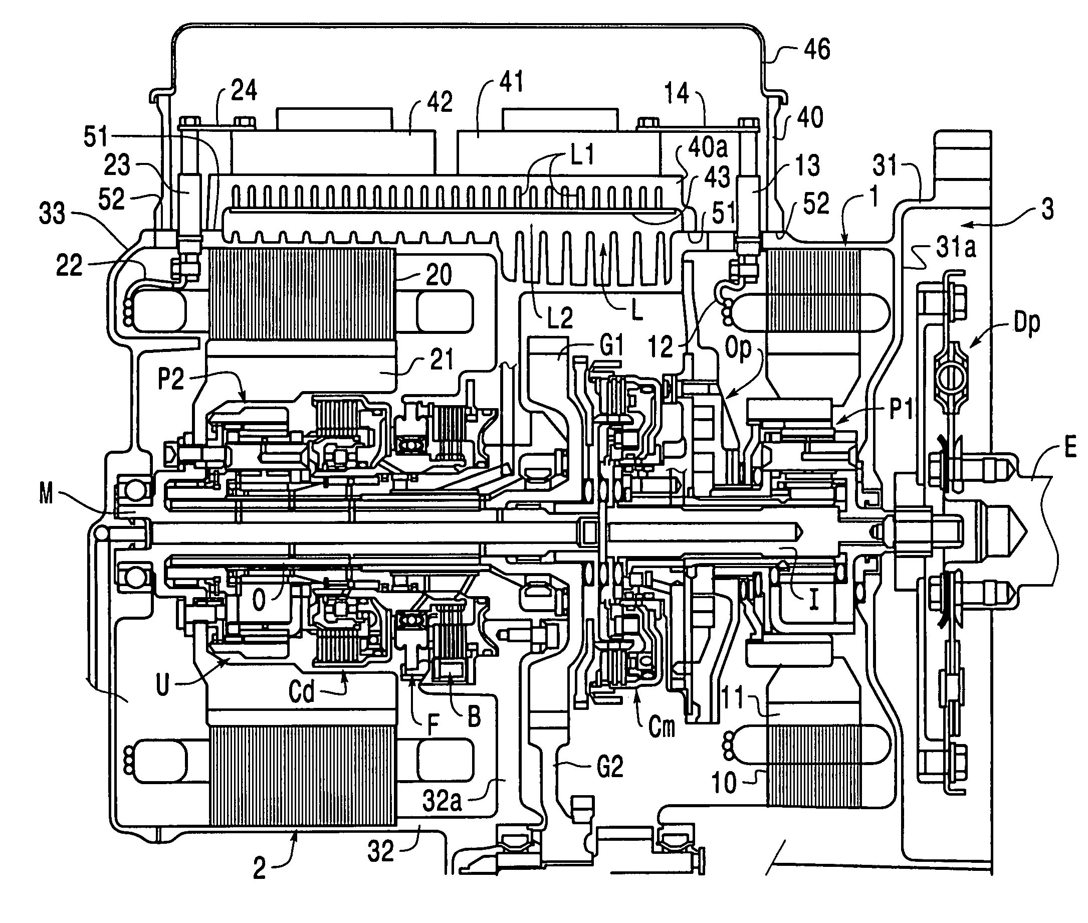 Drive system including electric power devices