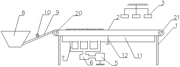 Tea withering device based on light-emitting diode (LED) light source, and withering method of tea withering device