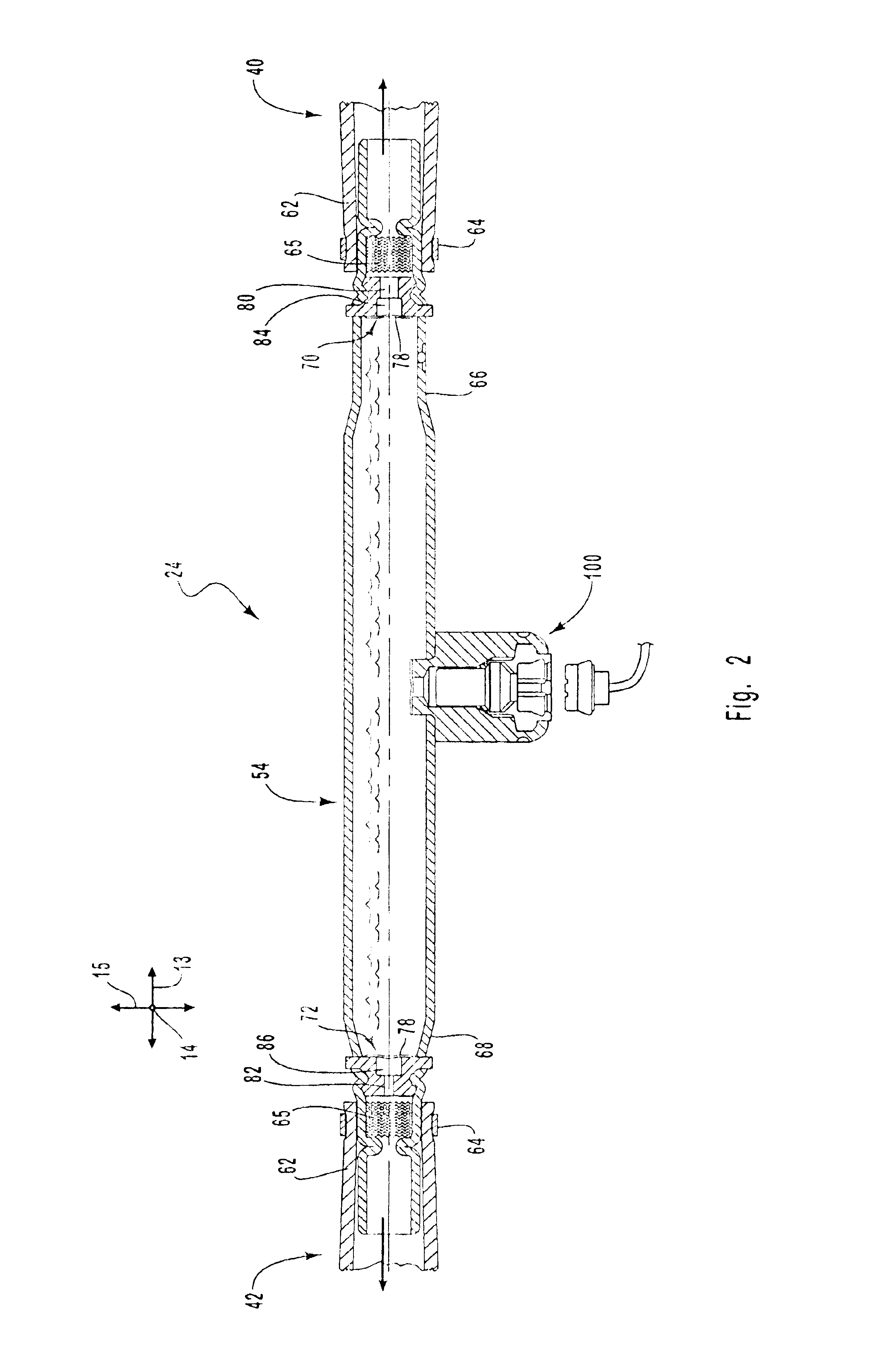 Biaxial flow inflator with independently adjusted gas orifices