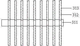 Method and denitrification infiltration system for treating sewage with low carbon-nitrogen ratio