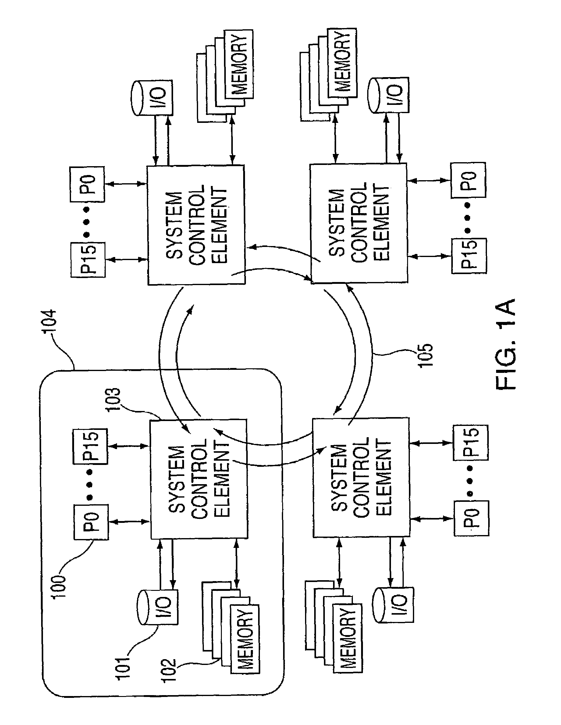 Coherency management for a "switchless" distributed shared memory computer system